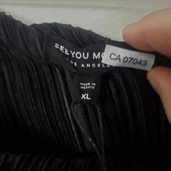 See You Monday Black Dress – Size XL - Picture 2 of 6